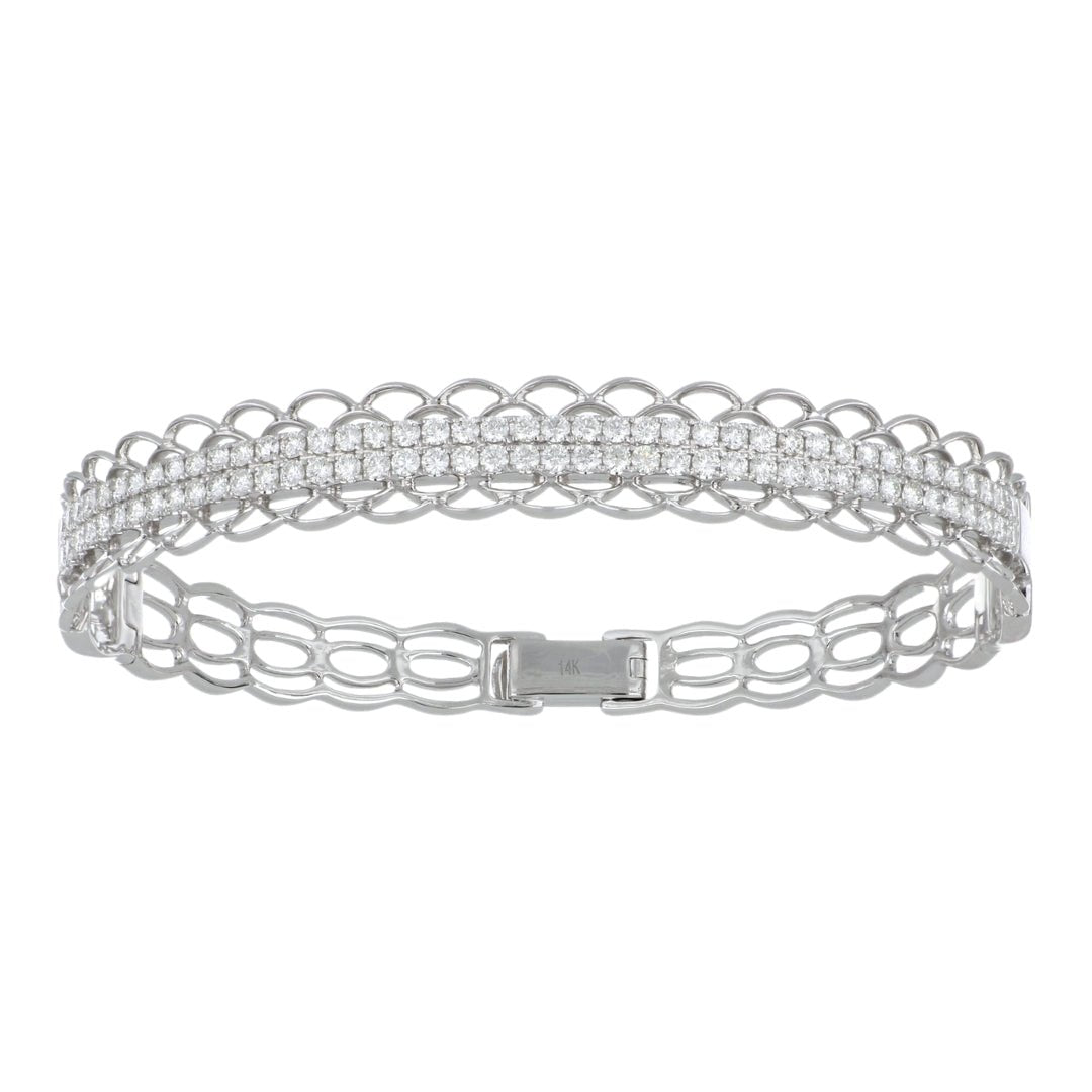 White Diamond Bangle (White Diamond 1.75 cts.) Not Net