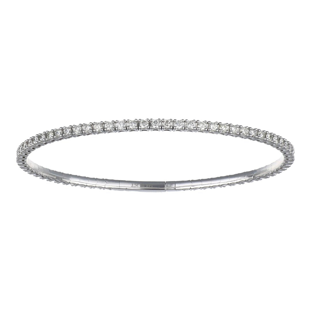Buy White Diamond Bangle (White Diamond 2 cts.) at Kay's Fine Jewelry