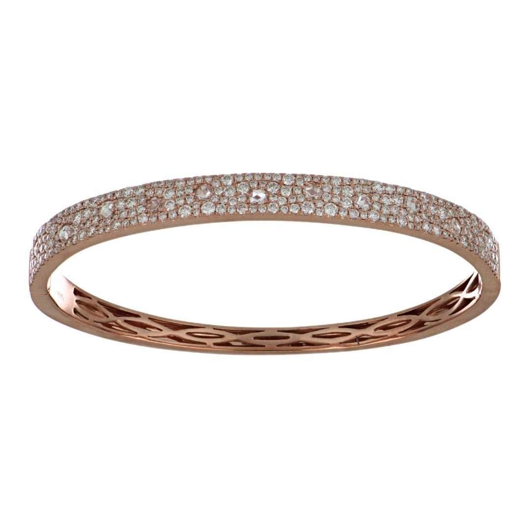 White Diamond Bangle (White Diamond 2.13 cts. White Diamond 0.52 cts.) Not Net