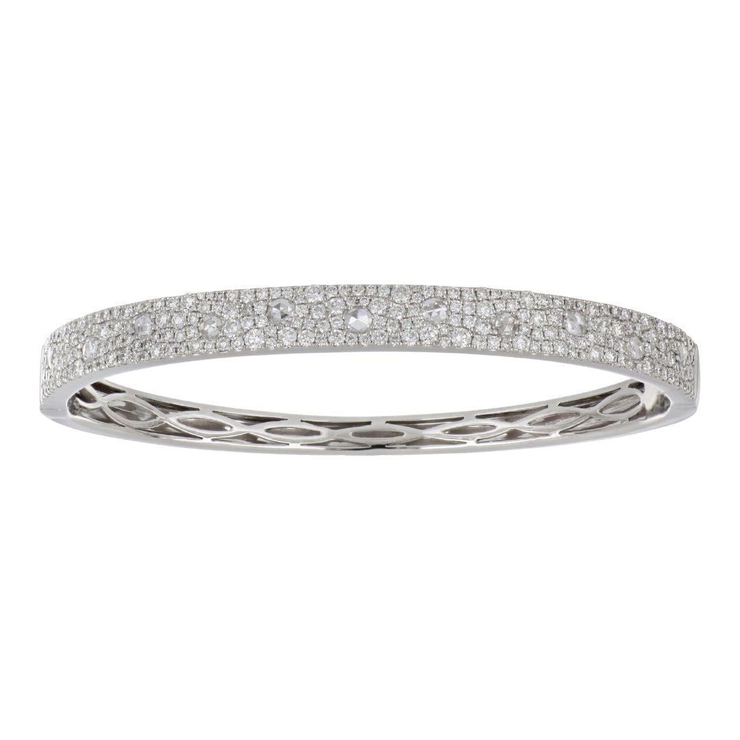 Buy White Diamond Bangle (White Diamond 2.2 cts. White Diamond 0.5 cts.) at Kay's Fine Jewelry