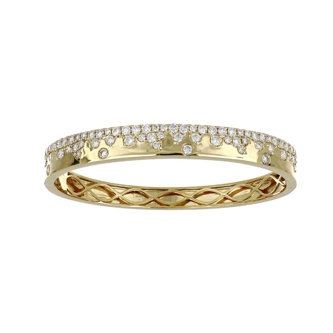 Buy White Diamond Bangle (White Diamond 2.86 cts.) at Kay's Fine Jewelry