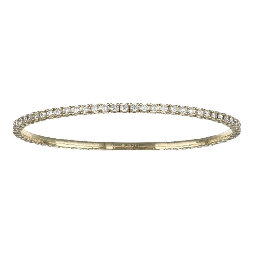 Buy White Diamond Bangle (White Diamond 3.02 cts.) at Kay's Fine Jewelry