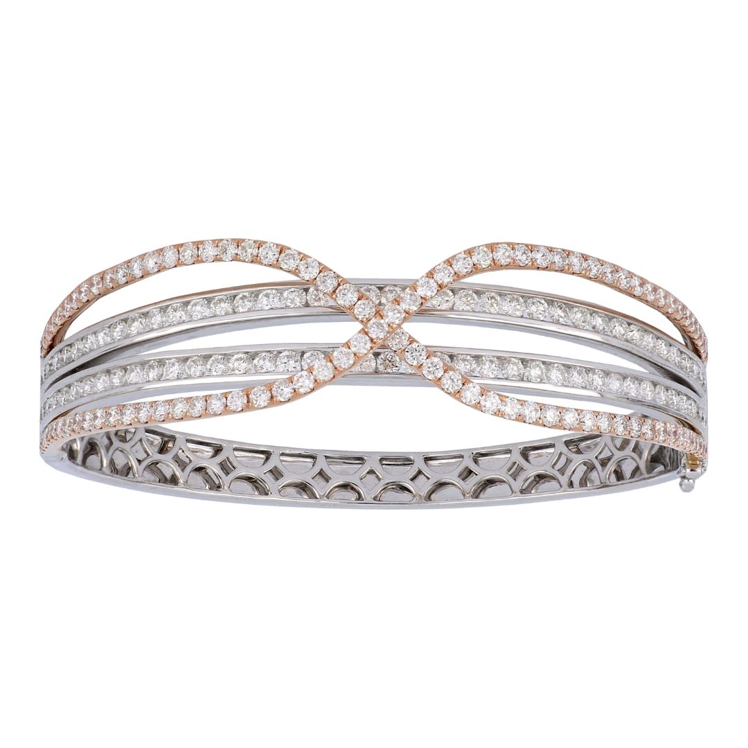 Buy White Diamond Bangle (White Diamond 6.94 cts.) at Kay's Fine Jewelry