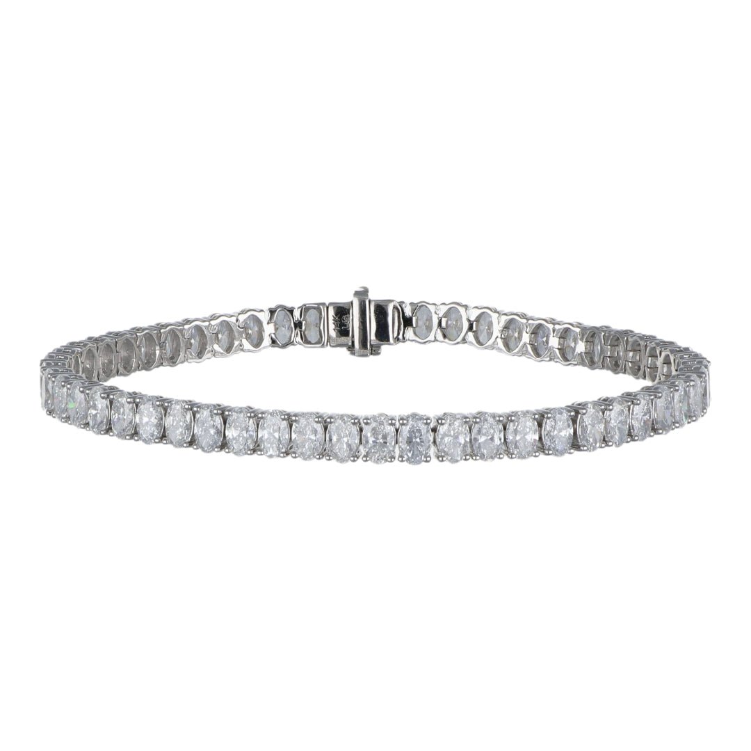 White Diamond Bracelet (Lab Grown White Diamond 10.35 cts.) Not Net