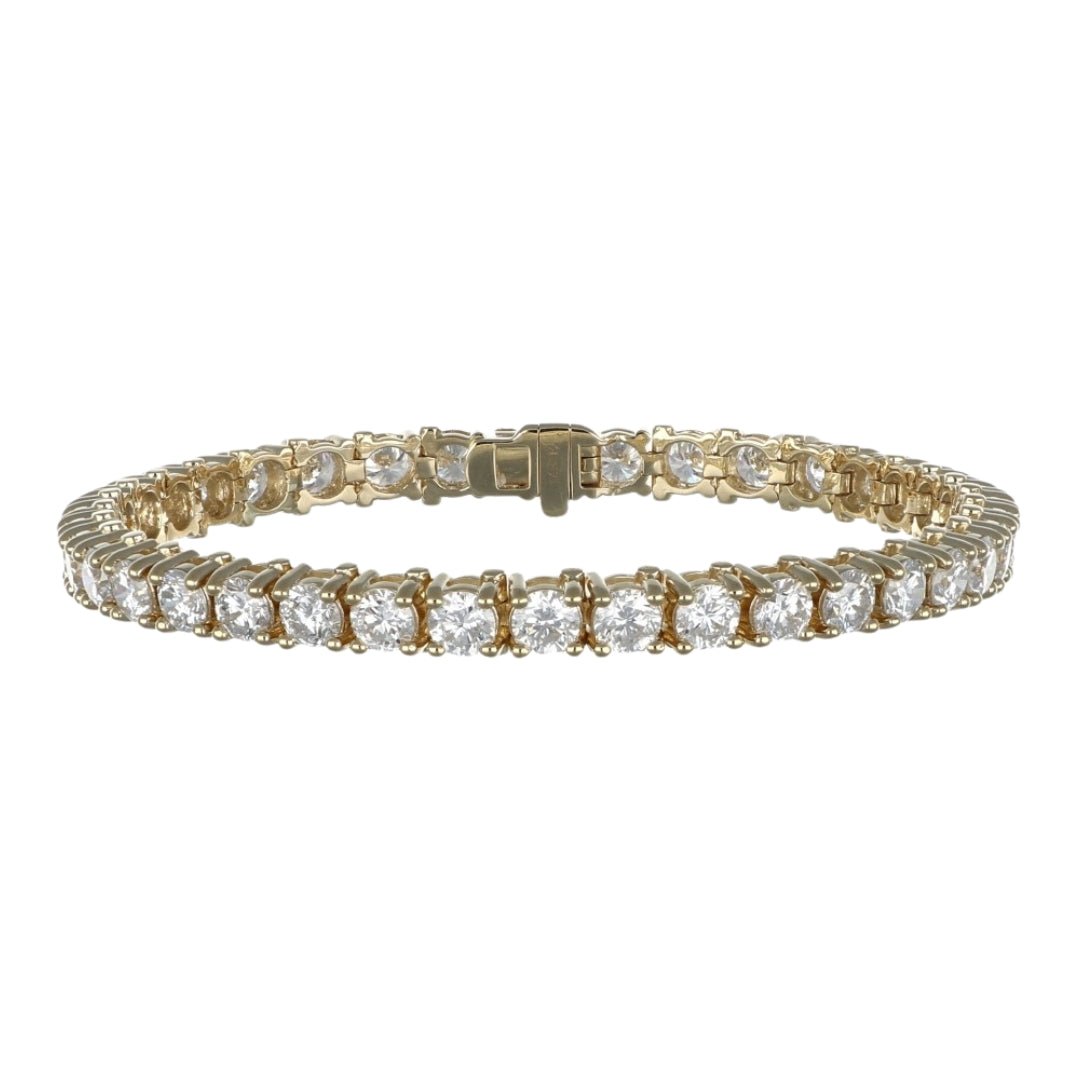 White Diamond Bracelet (Lab Grown White Diamond 10.72 cts.) Not Net