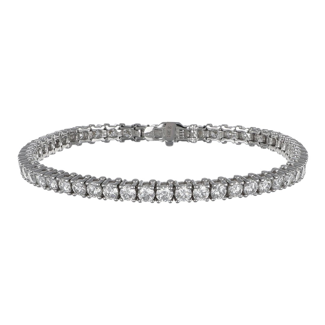 White Diamond Bracelet (Lab Grown White Diamond 6.67 cts.) Not Net
