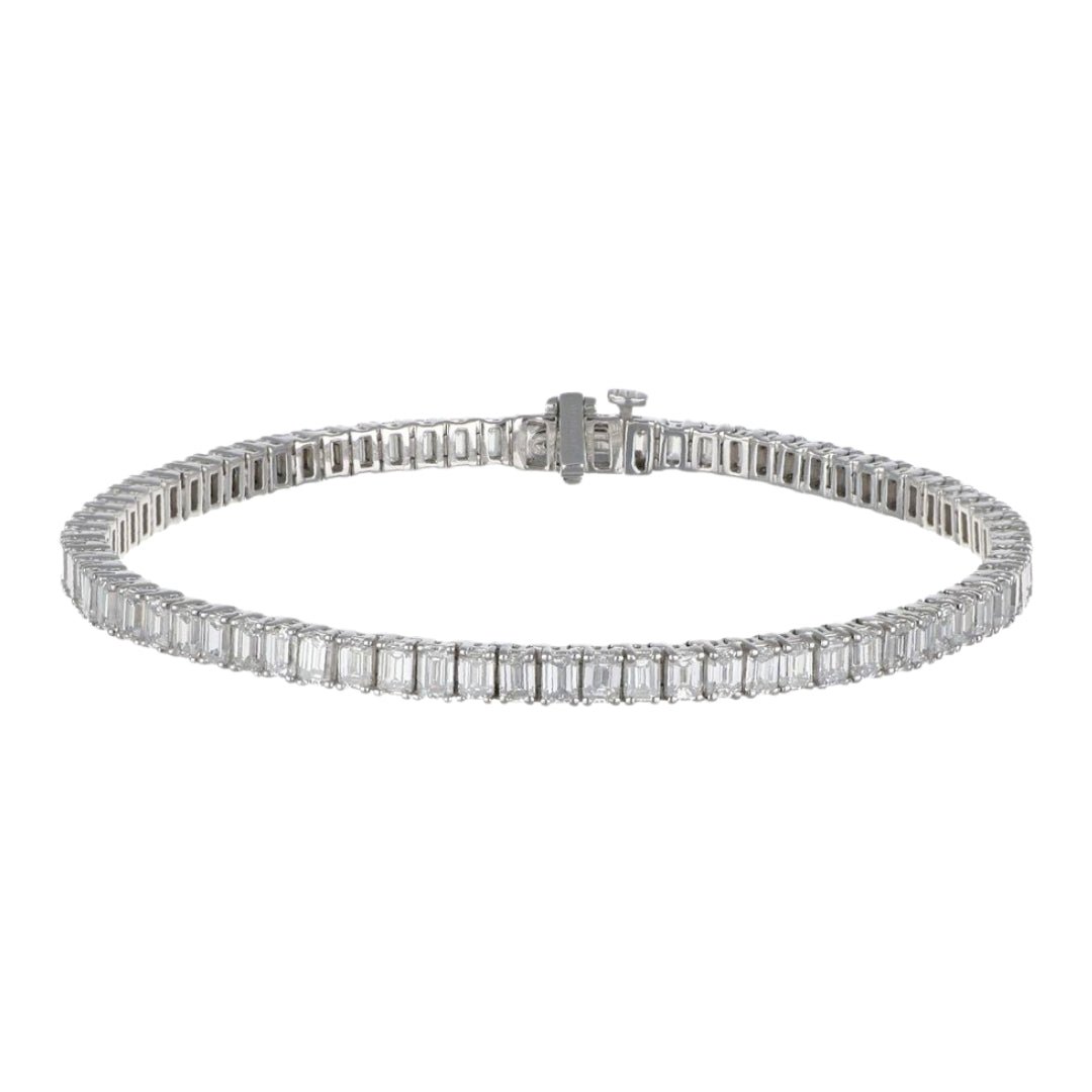 White Diamond Bracelet (Lab Grown White Diamond 8.46 cts.) Not Net