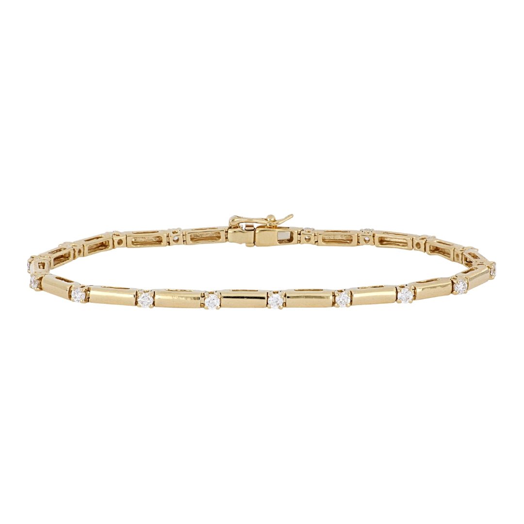 White Diamond Bracelet (White Diamond 0.95 cts.) Not Net