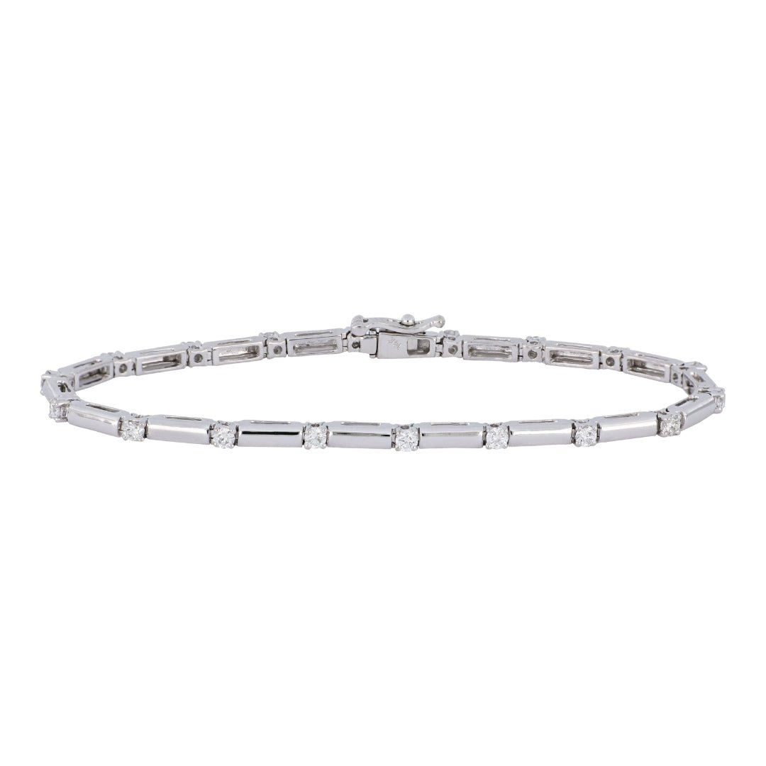 White Diamond Bracelet (White Diamond 0.98 cts.) Not Net