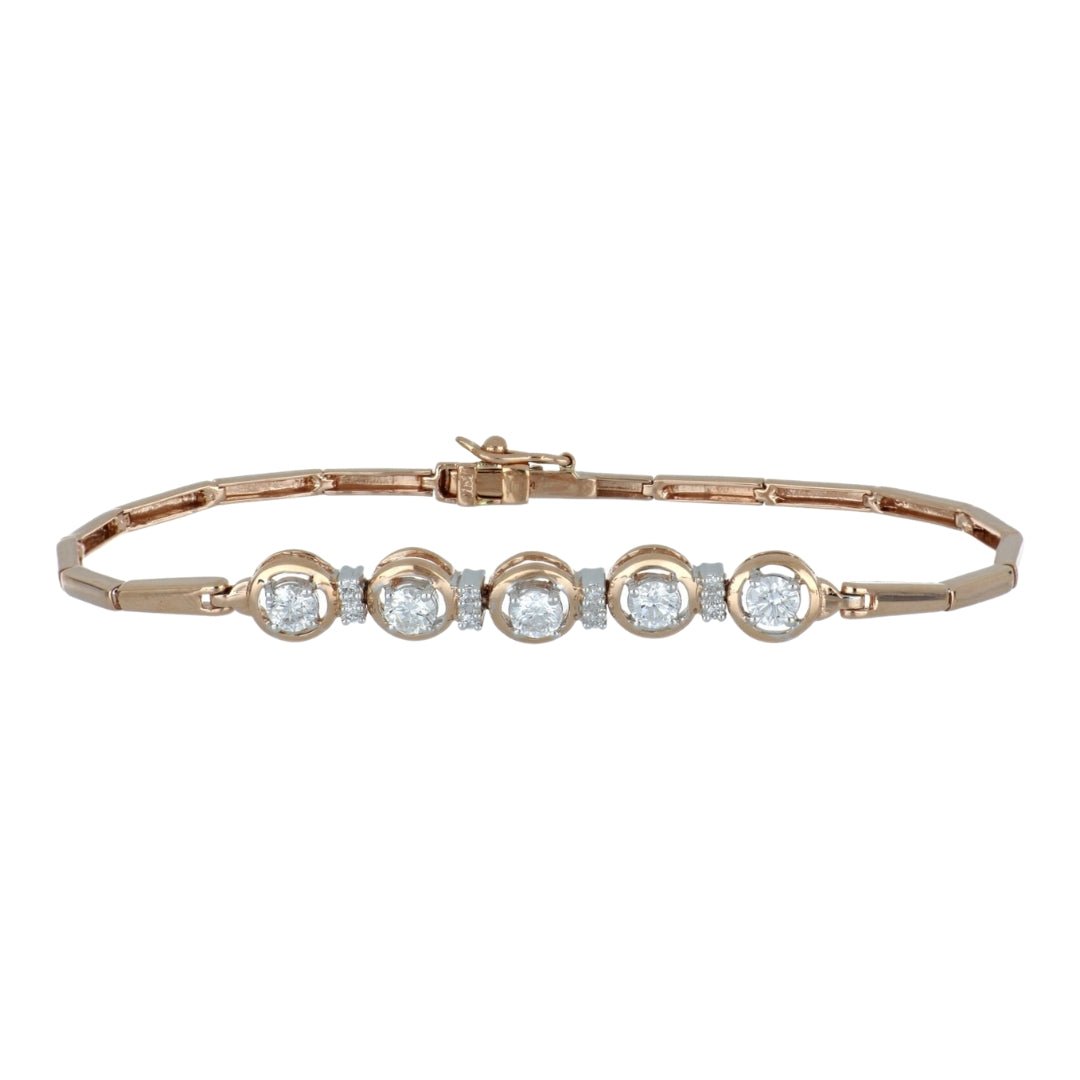 White Diamond Bracelet (White Diamond 1.06 cts.) Not Net