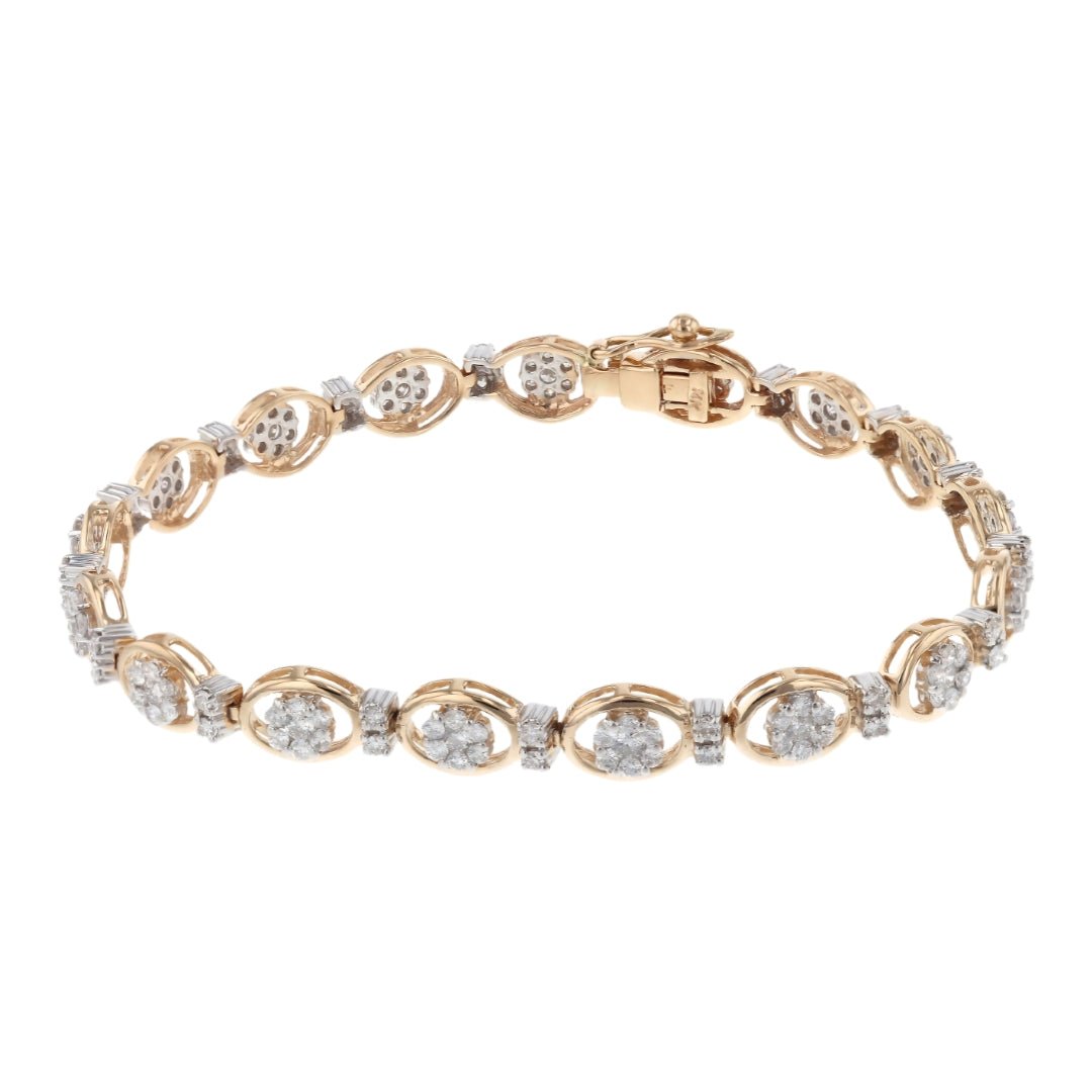 White Diamond Bracelet (White Diamond 2.44 cts.) Not Net