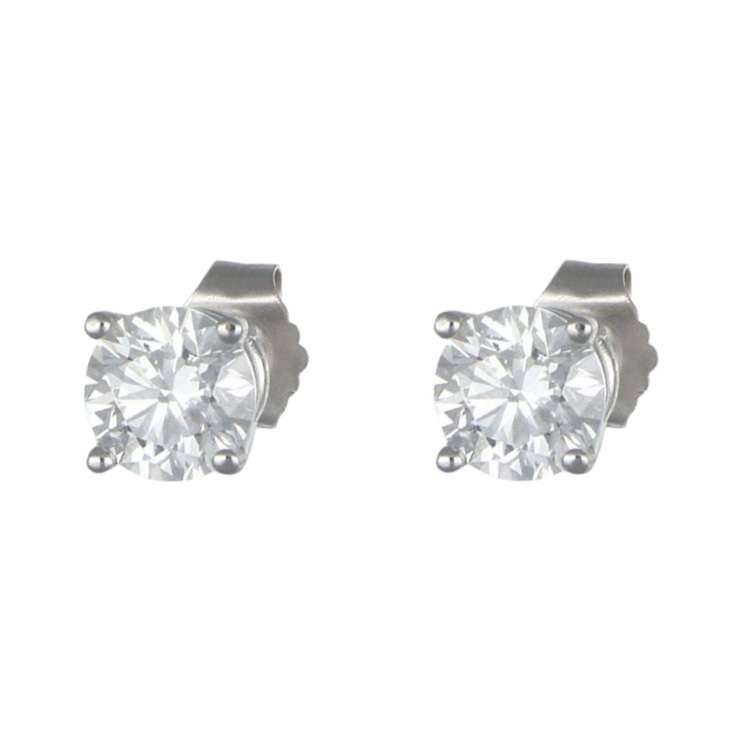 Buy White Diamond Earrings (Lab Grown White Diamond 1.42 cts.) at Kay's Fine Jewelry