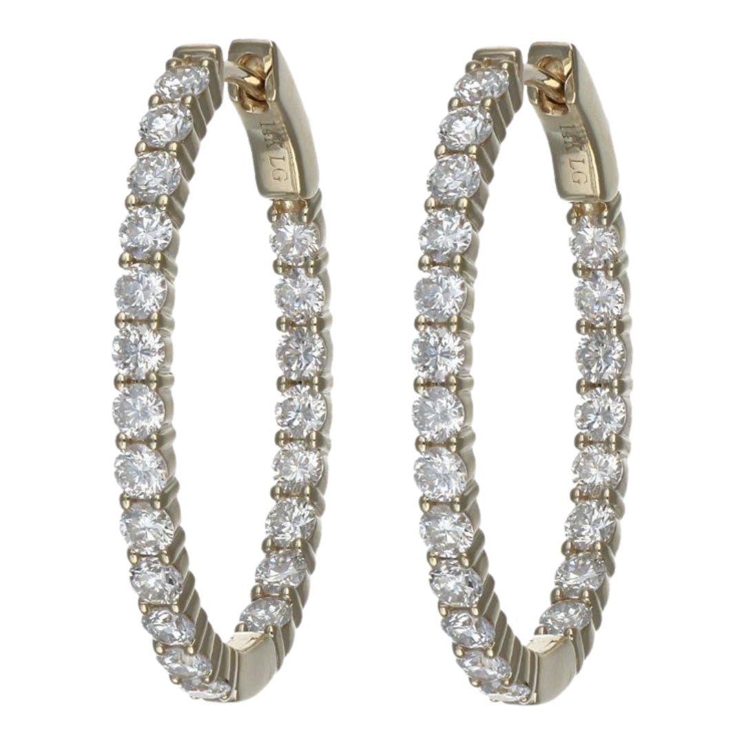 Buy White Diamond Earrings (Lab Grown White Diamond 2.26 cts.) at Kay's Fine Jewelry