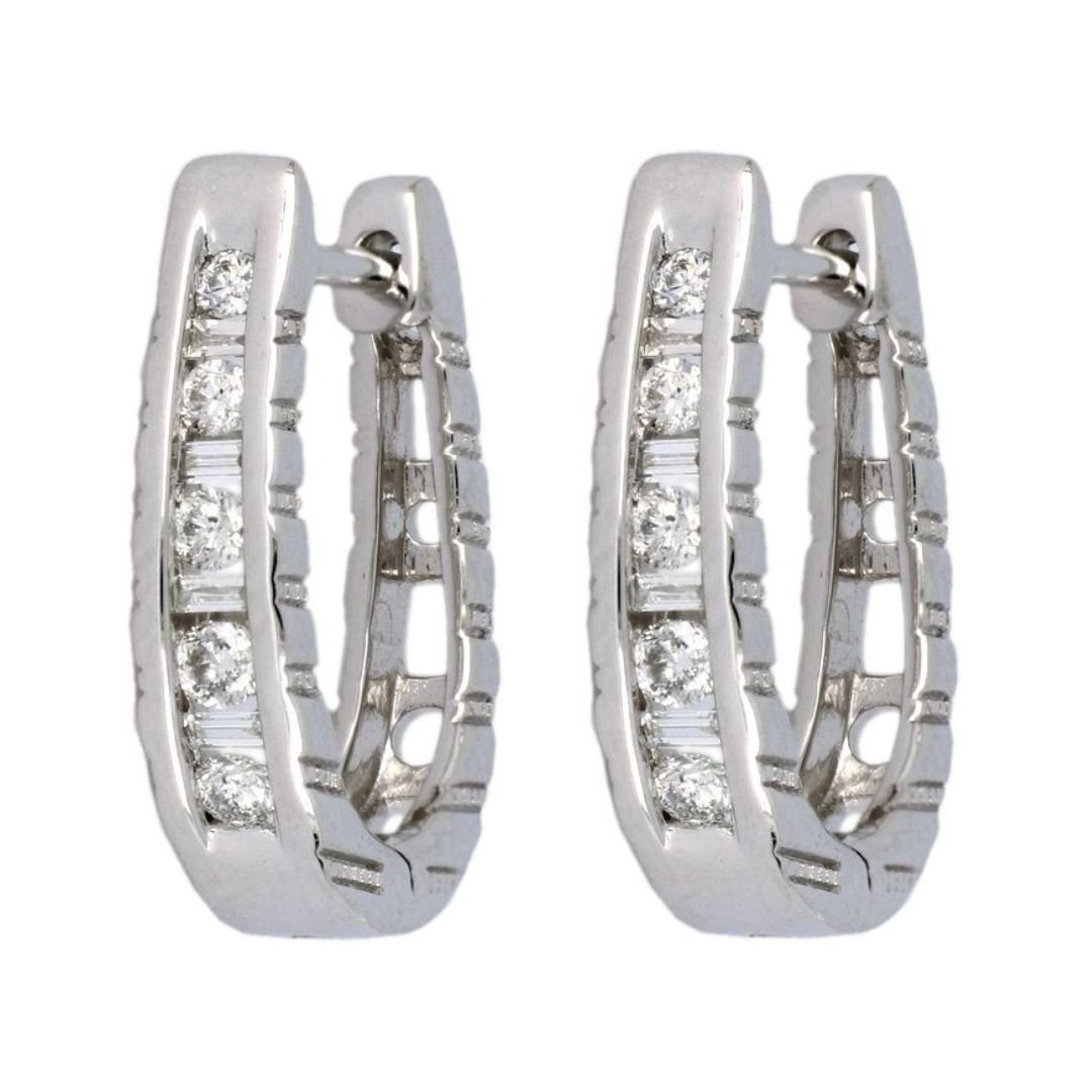 Buy White Diamond Earrings (White Diamond 0.06 cts. White Diamond 0.2 cts.) at Kay's Fine Jewelry