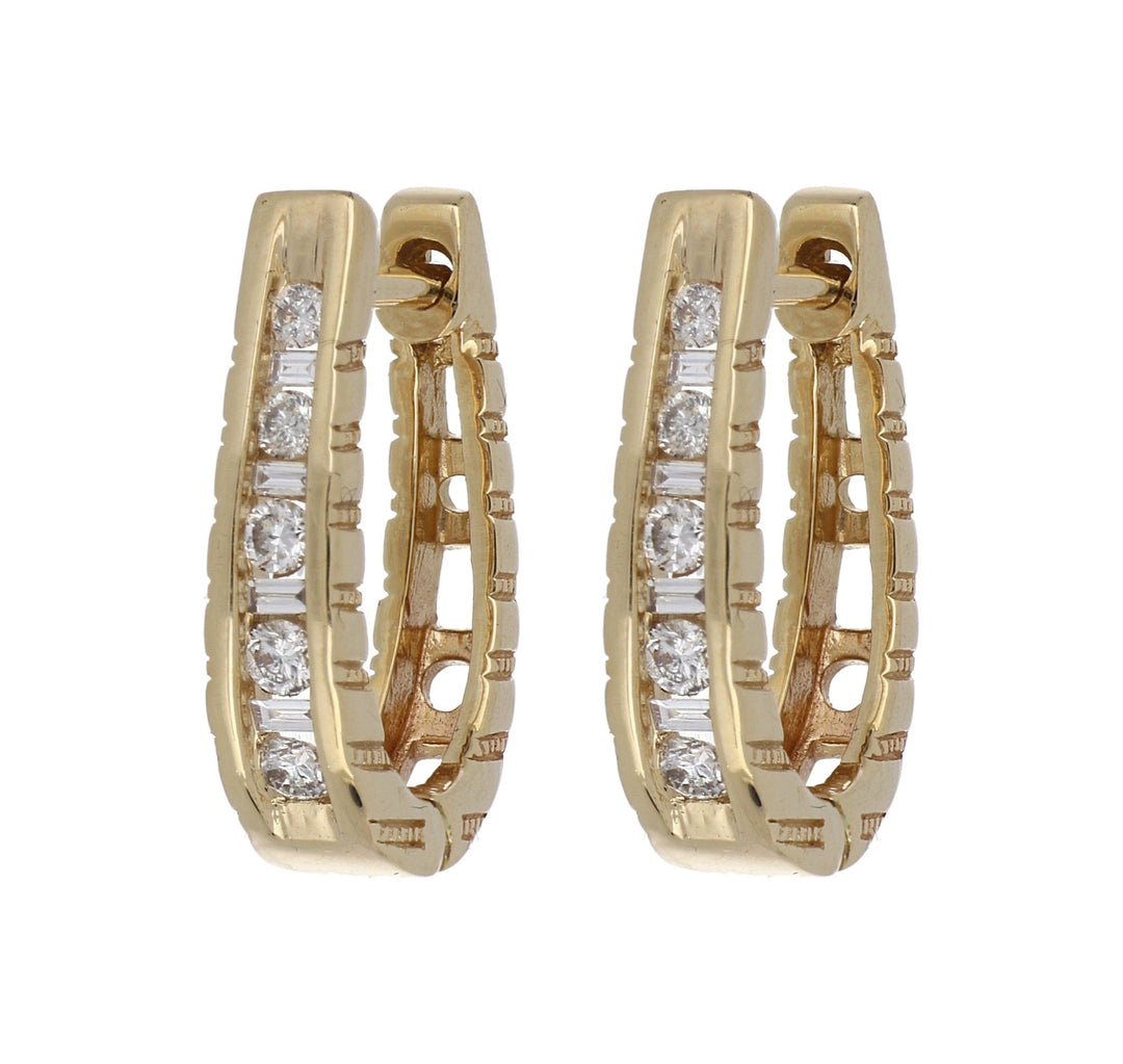 Buy White Diamond Earrings (White Diamond 0.19 cts. White Diamond 0.06 cts.) at Kay's Fine Jewelry