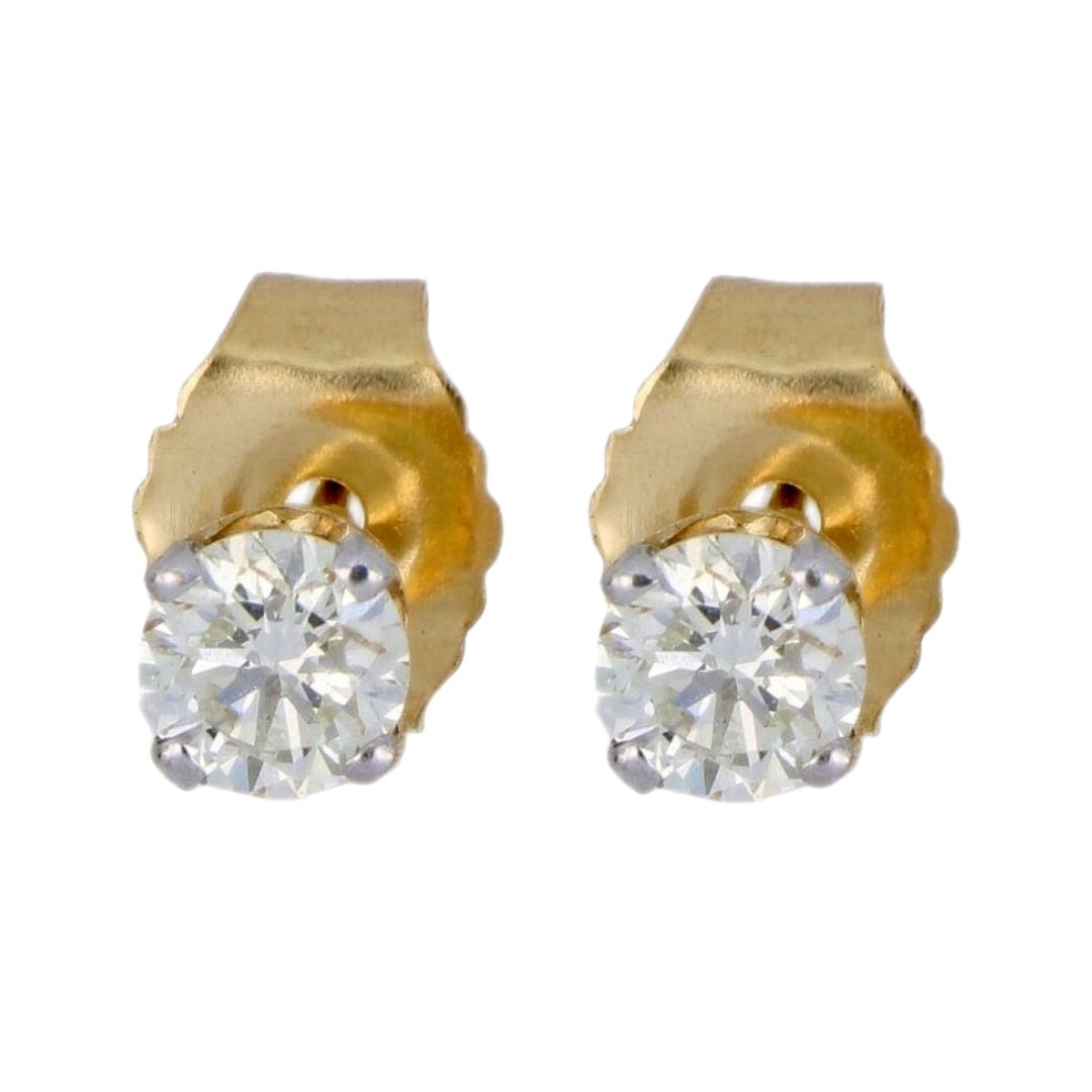 White Diamond Earrings (White Diamond 0.25 cts.) Not Net