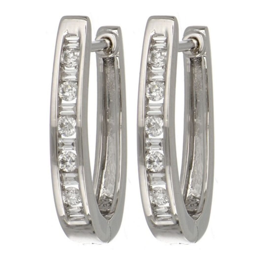 Buy White Diamond Earrings (White Diamond 0.25 cts.) at Kay's Fine Jewelry
