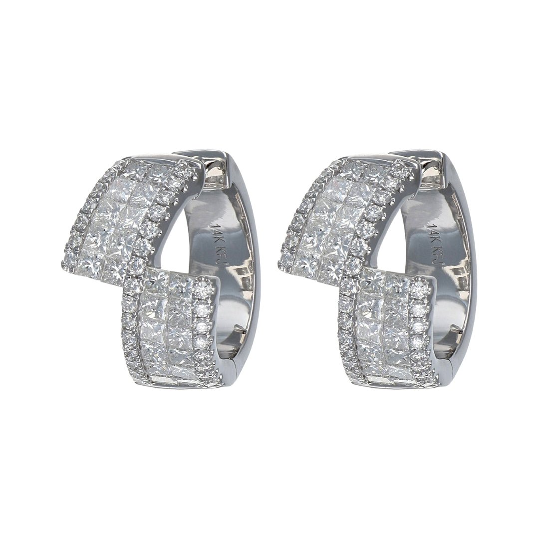 Buy White Diamond Earrings (White Diamond 0.4 cts. White Diamond 1.5 cts.) at Kay's Fine Jewelry