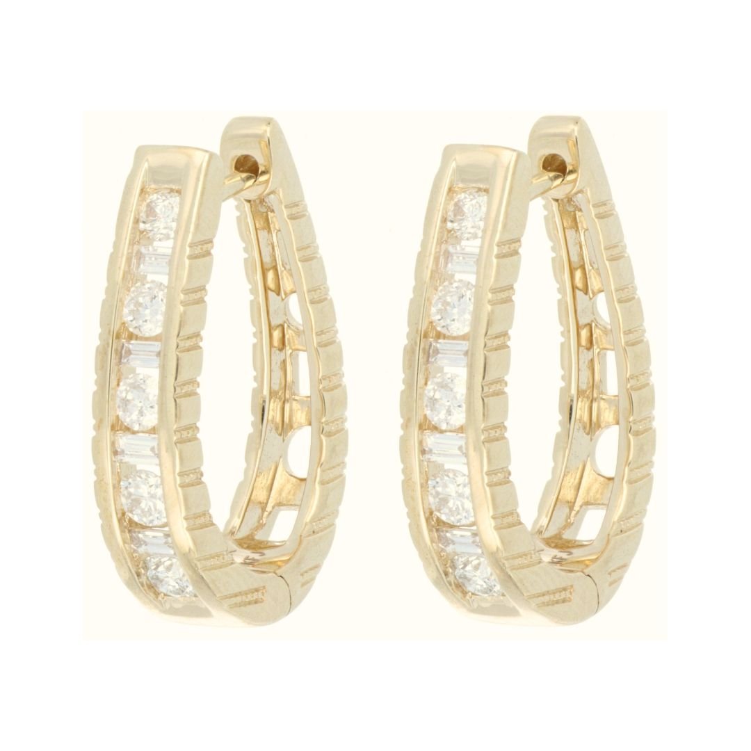 Buy White Diamond Earrings (White Diamond 0.76 cts.) at Kay's Fine Jewelry