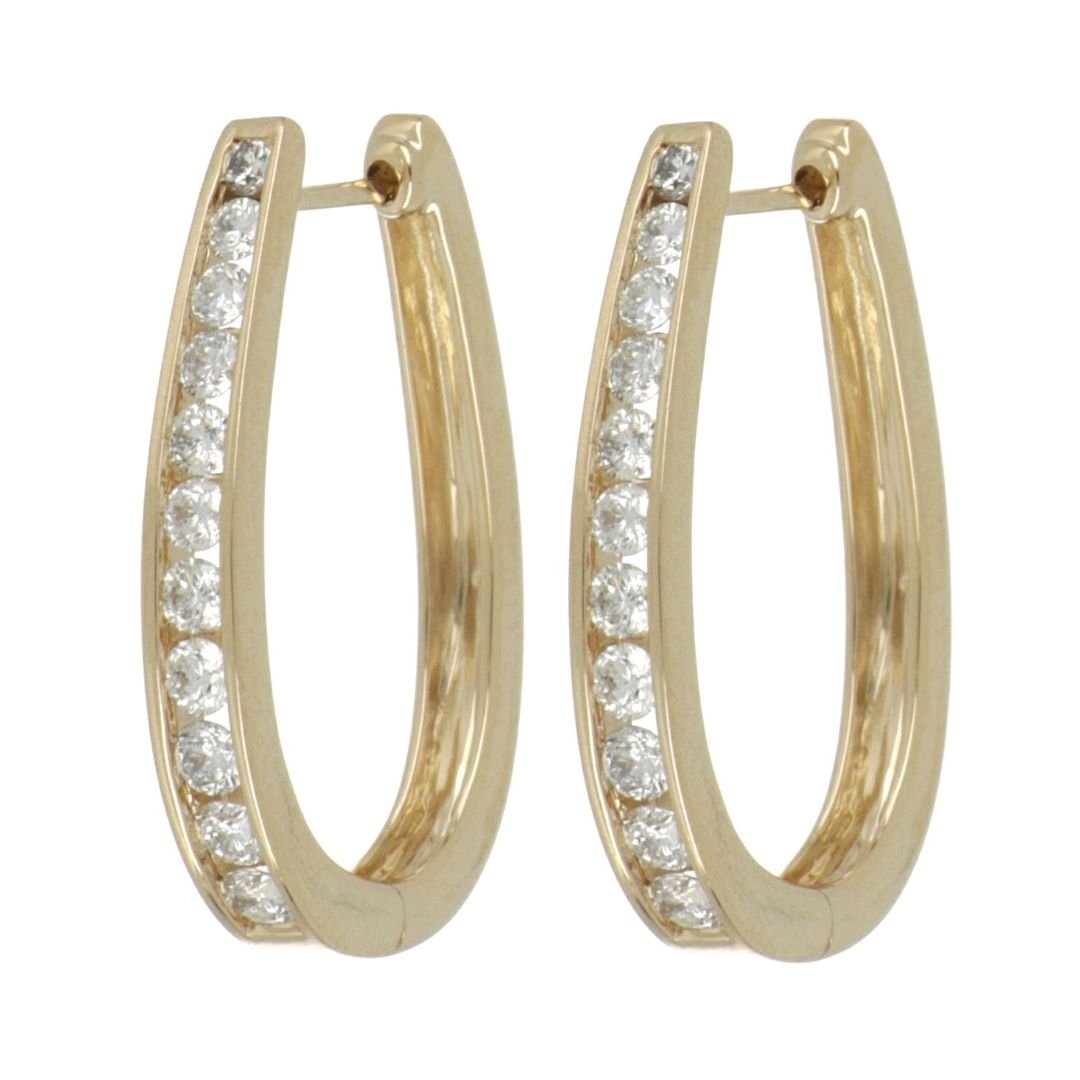 Buy White Diamond Earrings (White Diamond 0.764 cts.) at Kay's Fine Jewelry