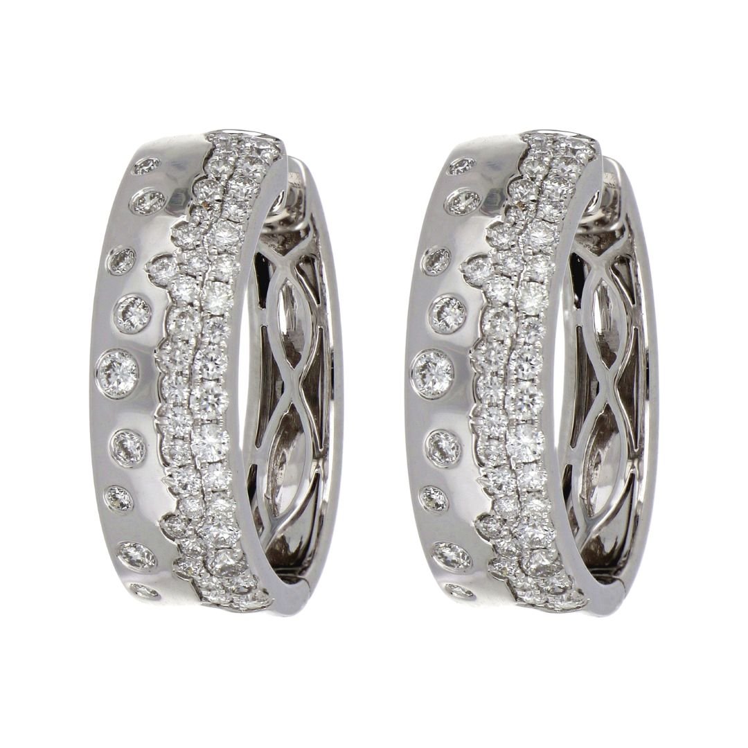 Buy White Diamond Earrings (White Diamond 0.79 cts.) at Kay's Fine Jewelry