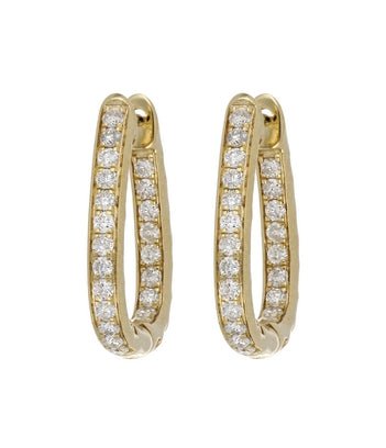 Buy White Diamond Earrings (White Diamond 0.84 cts.) at Kay's Fine Jewelry