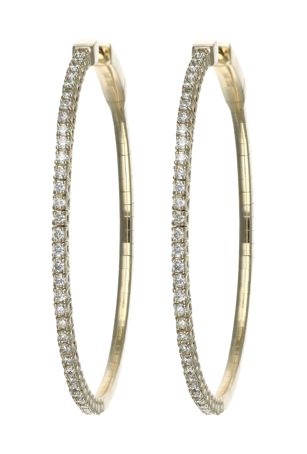 White Diamond Earrings (White Diamond 1 cts.) Not Net