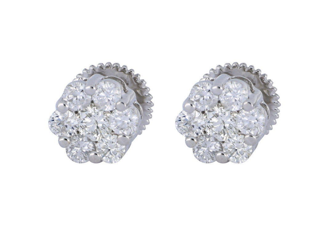 Buy White Diamond Earrings (White Diamond 1.04 cts.) at Kay's Fine Jewelry