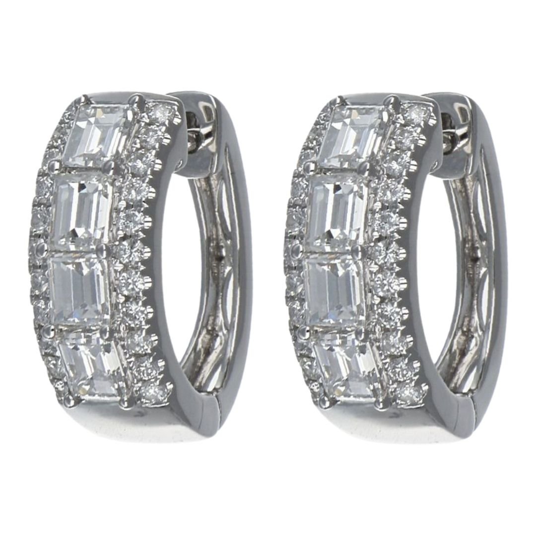 Buy White Diamond Earrings (White Diamond 1.55 cts. White Diamond 0.36 cts.) at Kay's Fine Jewelry