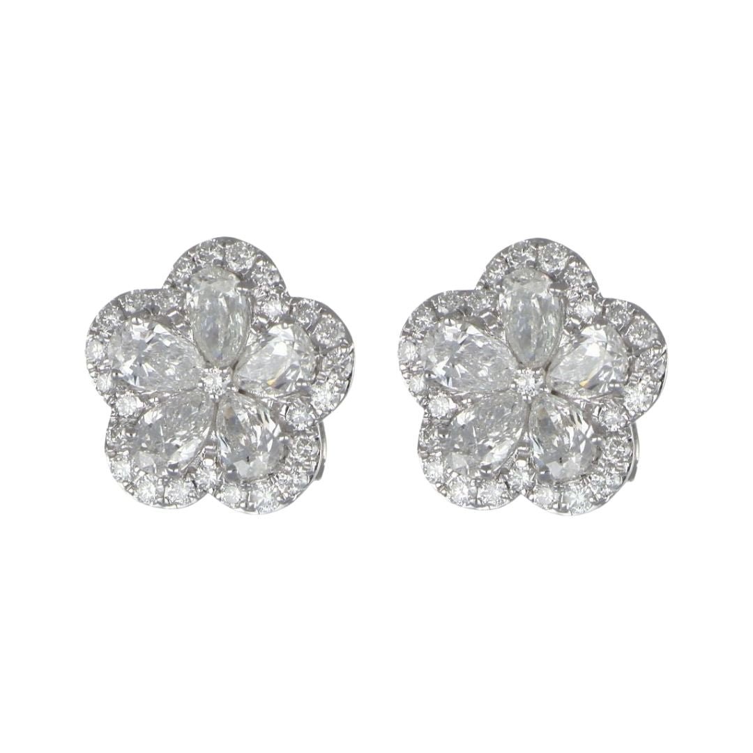 Buy White Diamond Earrings (White Diamond 1.8 cts. White Diamond 0.49 cts. ) at Kay's Fine Jewelry