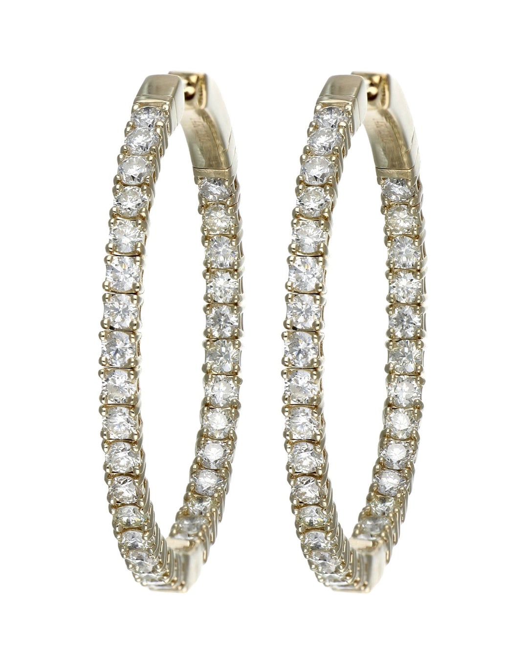 White Diamond Earrings (White Diamond 3 cts.) Not Net