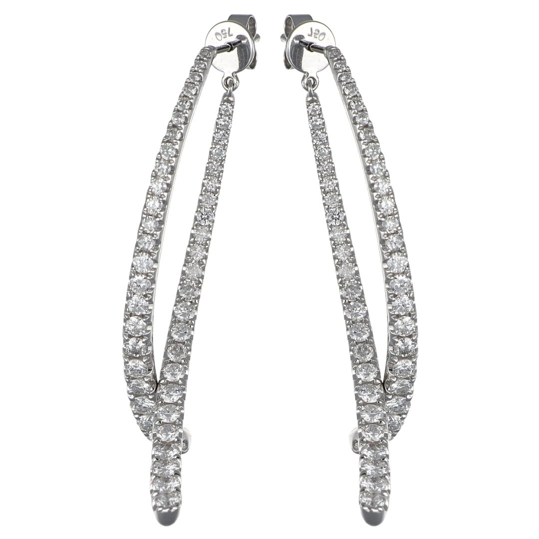 Buy White Diamond Earrings (White Diamond 3.5 cts.) at Kay's Fine Jewelry
