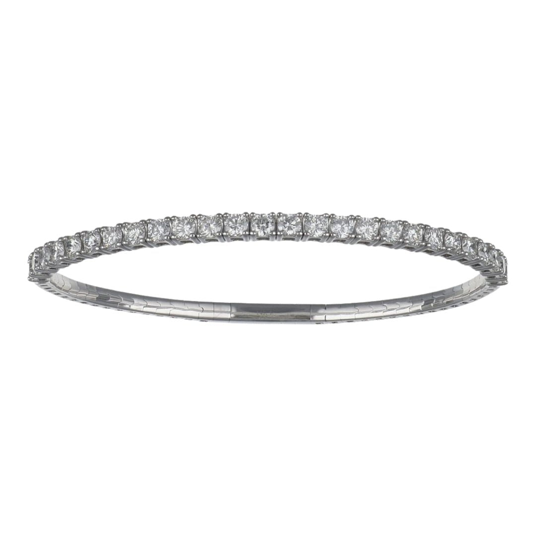 Buy White Diamond Flexi Bangle (Lab Grown White Diamond 3.59 cts. ) at Kay's Fine Jewelry