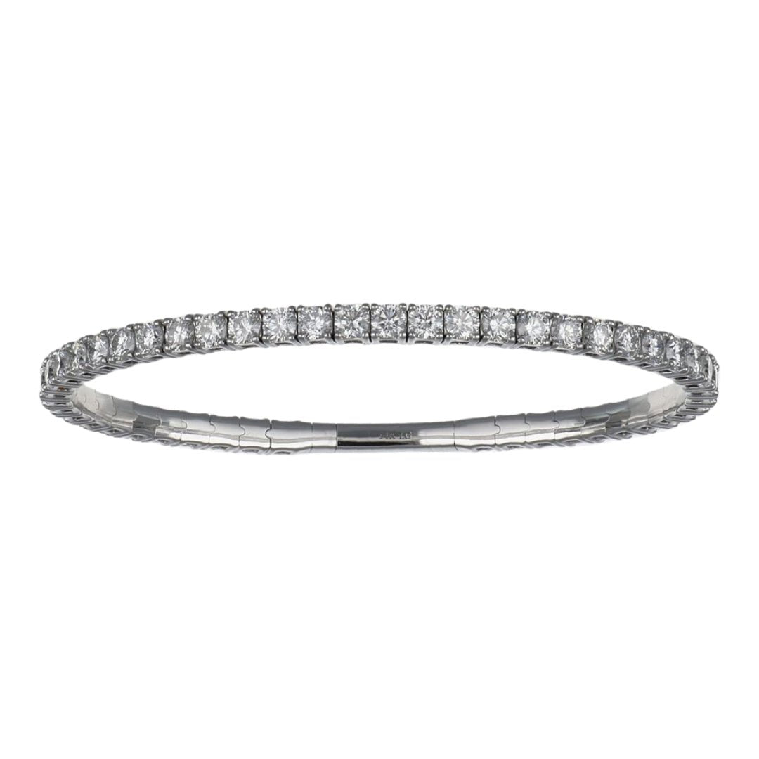 Buy White Diamond Flexi Bangle (Lab Grown White Diamond 6.01 cts.) at Kay's Fine Jewelry