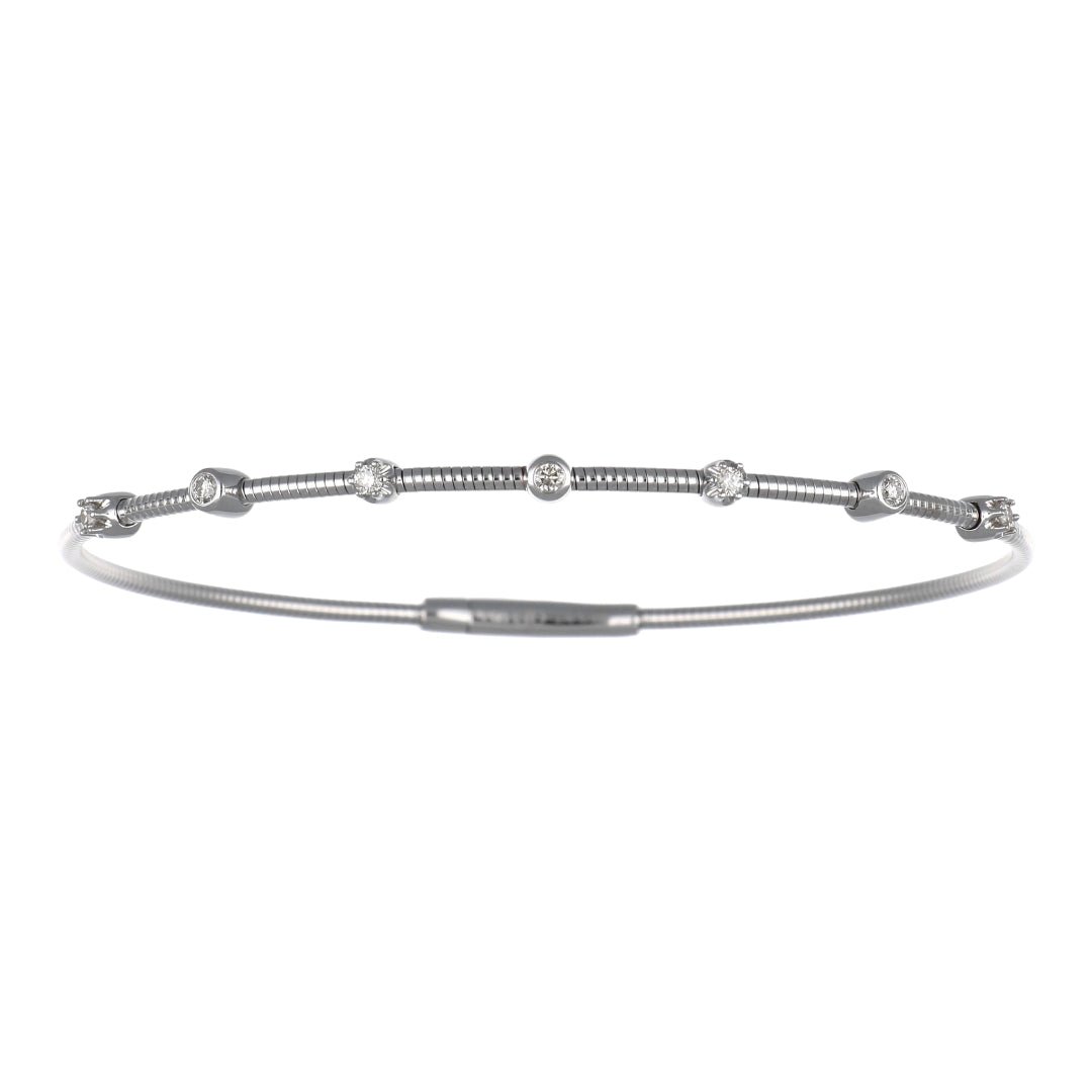 Buy White Diamond Flexi Bangle (White Diamond 0.17 cts.) at Kay's Fine Jewelry