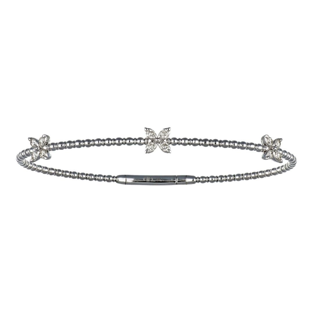 Buy White Diamond Flexi Bangle (White Diamond 0.33 cts.) at Kay's Fine Jewelry