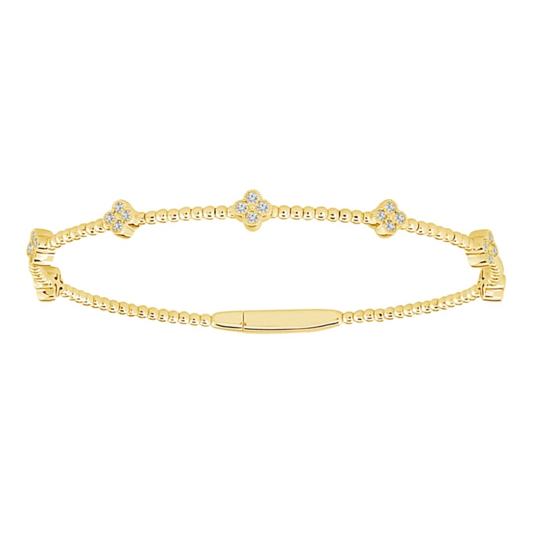White Diamond Flexi Bangle (White Diamond 0.38 cts.) Not Net
