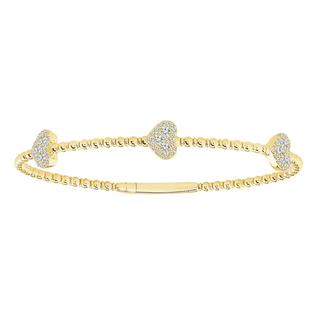 Buy White Diamond Flexi Bangle (White Diamond 0.5 cts.) at Kay's Fine Jewelry