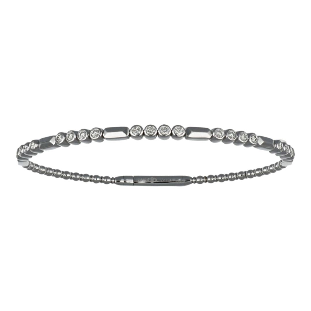 Buy White Diamond Flexi Bangle (White Diamond 0.5 cts.) at Kay's Fine Jewelry