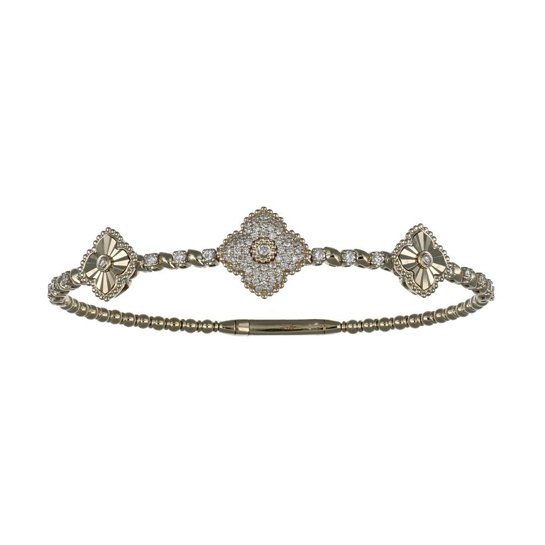 White Diamond Flexi Bangle (White Diamond 0.62 cts.) Not Net