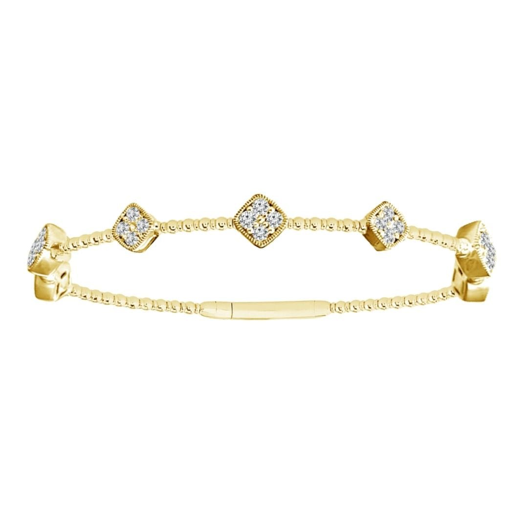 Buy White Diamond Flexi Bangle (White Diamond 0.63 cts.) at Kay's Fine Jewelry