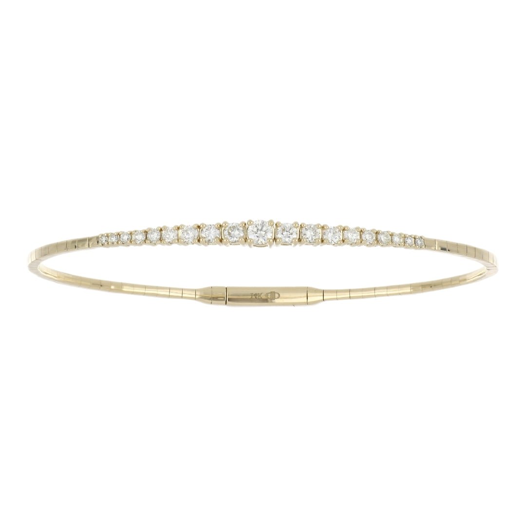 Buy White Diamond Flexi Bangle (White Diamond 0.88 cts.) at Kay's Fine Jewelry