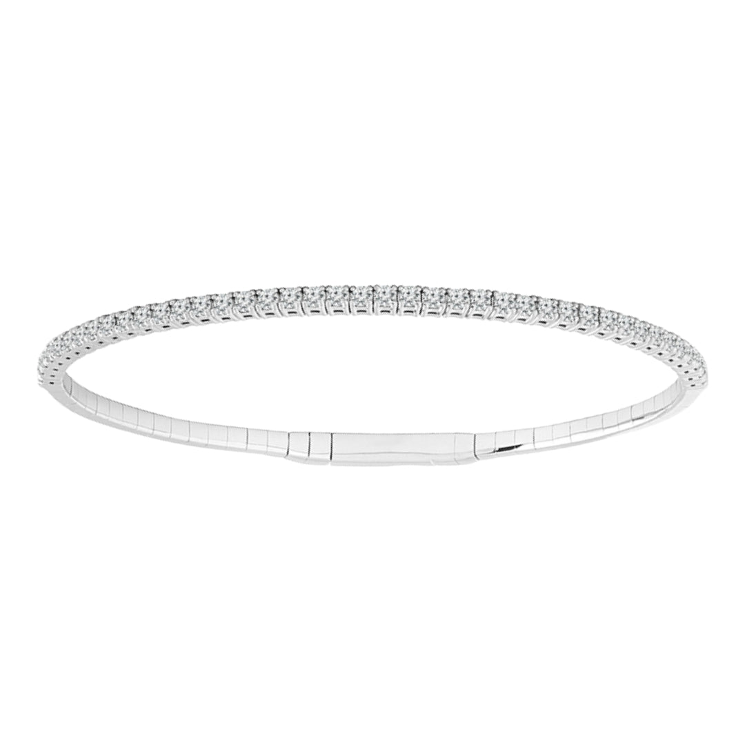 Buy White Diamond Flexi Bangle (White Diamond 1 cts.) at Kay's Fine Jewelry