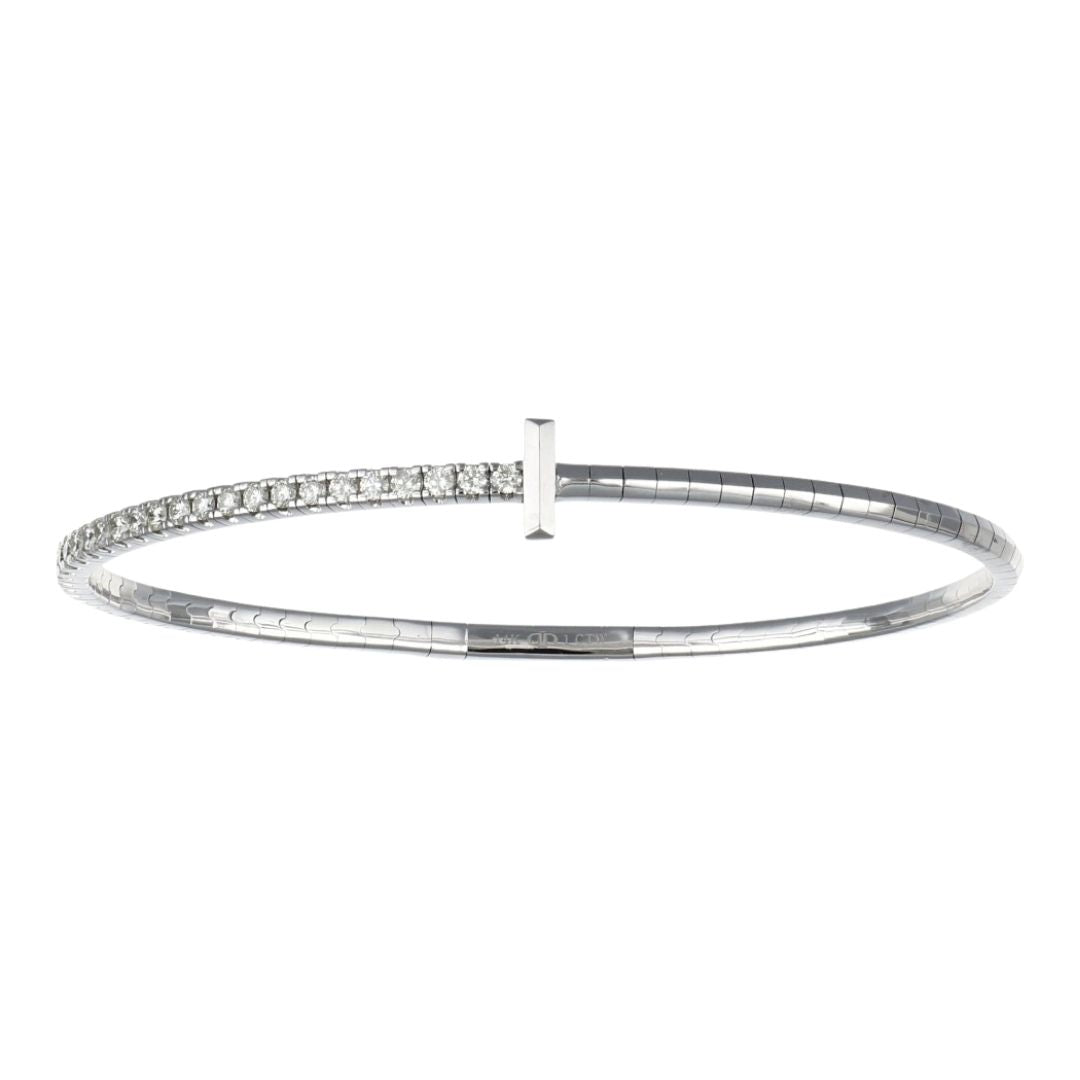 Buy White Diamond Flexi Bangle (White Diamond 1 cts.) at Kay's Fine Jewelry