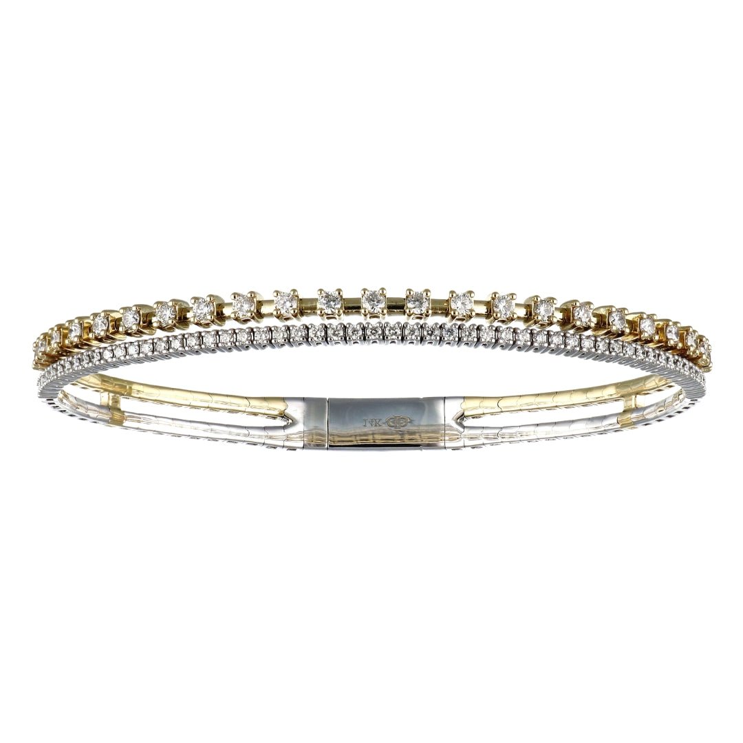 Buy White Diamond Flexi Bangle (White Diamond 1.17 cts.) at Kay's Fine Jewelry
