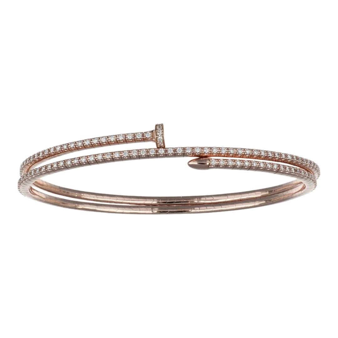 Buy White Diamond Flexi Bangle (White Diamond 1.17 cts.) at Kay's Fine Jewelry