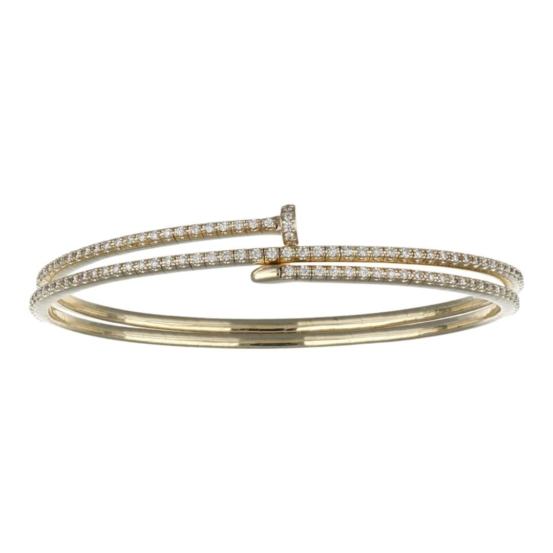 Buy White Diamond Flexi Bangle (White Diamond 1.17 cts.) at Kay's Fine Jewelry