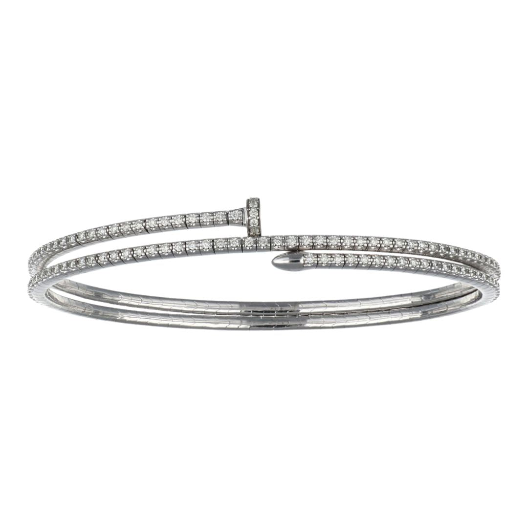 Buy White Diamond Flexi Bangle (White Diamond 1.2 cts.) at Kay's Fine Jewelry