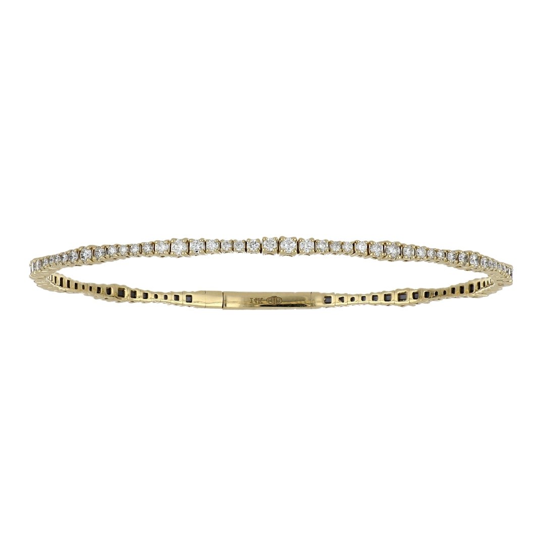 White Diamond Flexi Bangle (White Diamond 1.33 cts.) Not Net