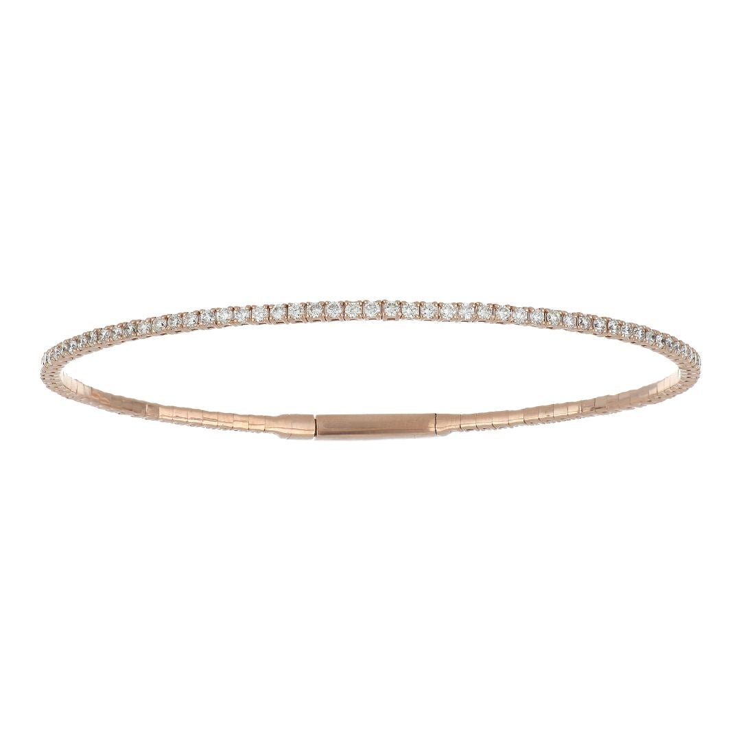 Buy White Diamond Flexi Bangle (White Diamond 1.34 cts.) at Kay's Fine Jewelry